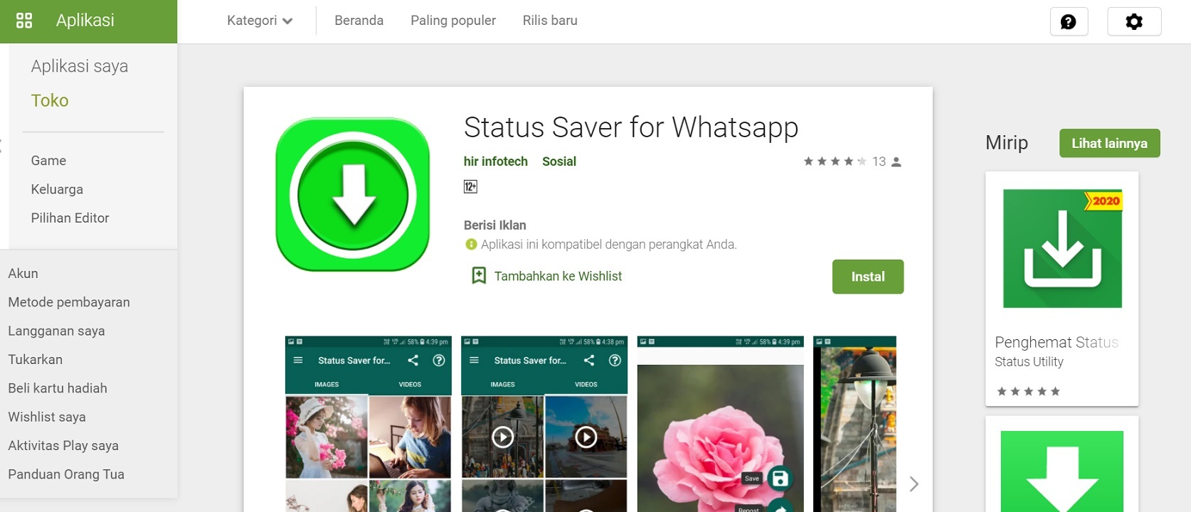 status saver for whatsapp 2