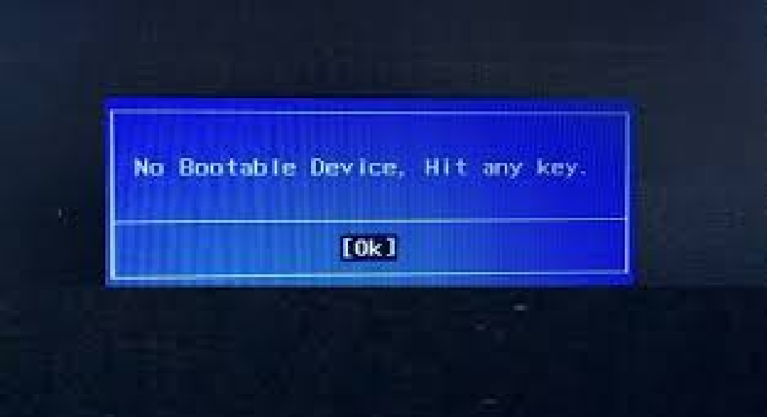 Insert bootable device