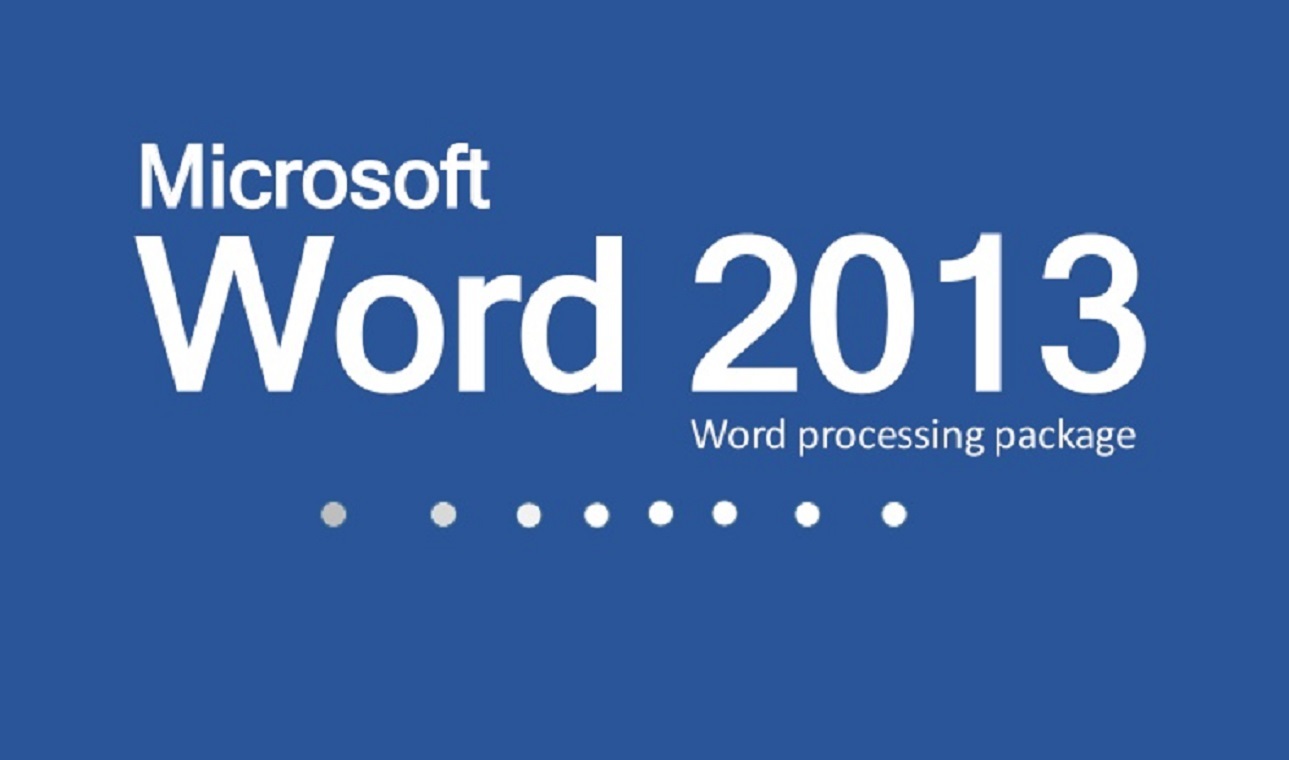 Cara Mudah Menggunakan Mode Touch Word 2013
